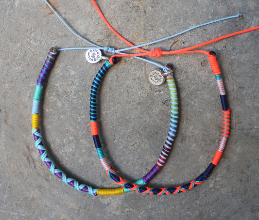 90S Set of 2 Anklets