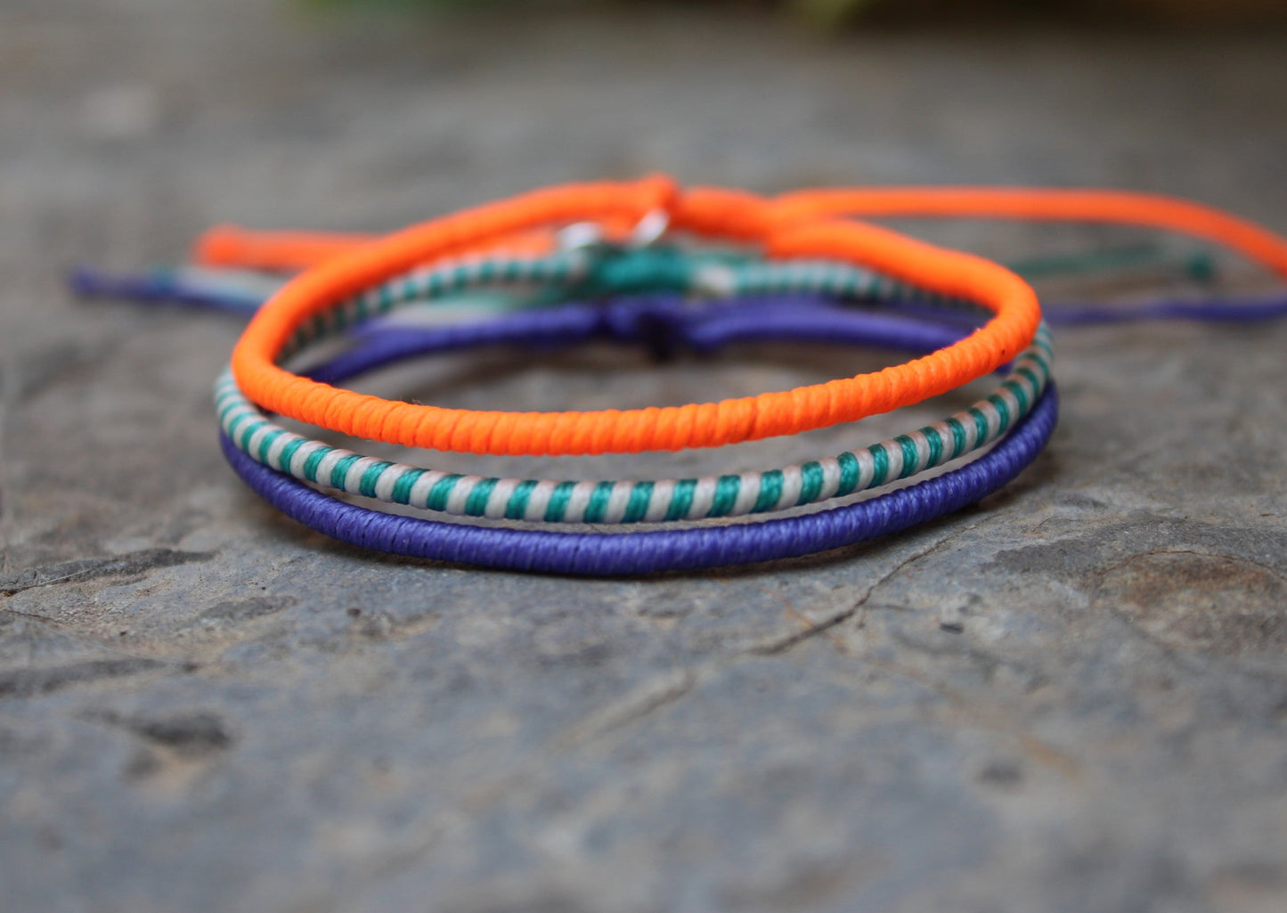 Loop 3 Thin Bracelet Set / Fest