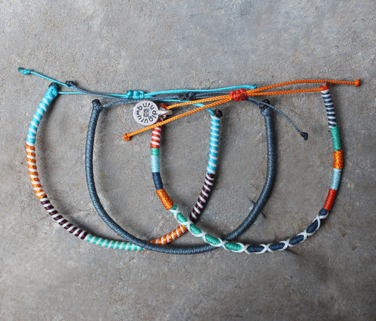 Loop 3 Thin Bracelet Set 009