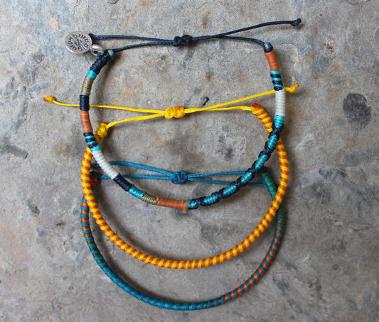 Loop 3 Thin Bracelet Set 008