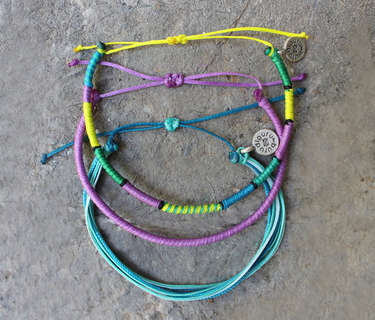 Loop 3-Piece Thin Bracelet Set / Neorico