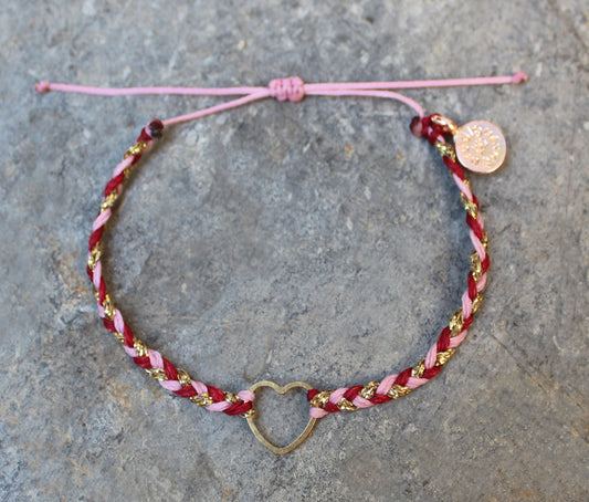 Love Thin Knitted Bracelet