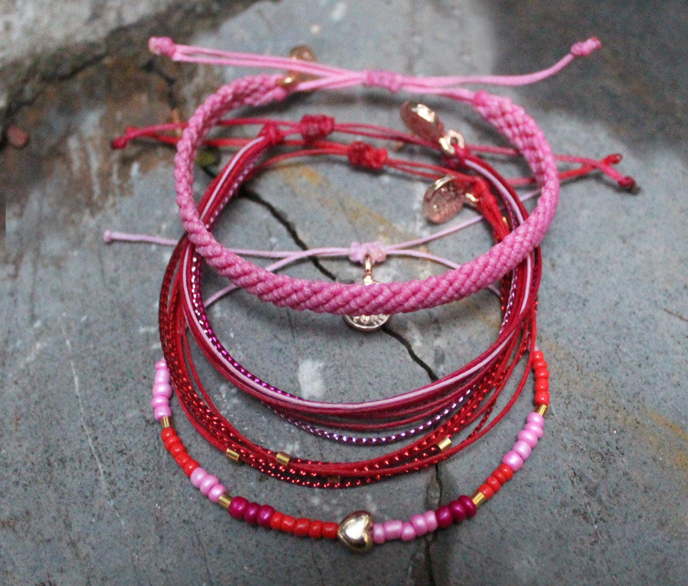 Love Set of 4 Bracelets