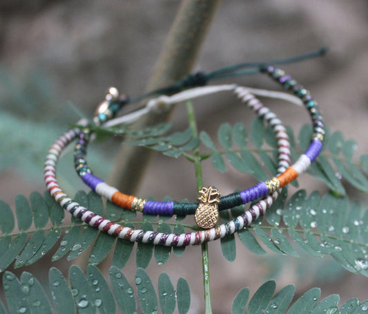 Pine Set of 2 Thin Bracelets