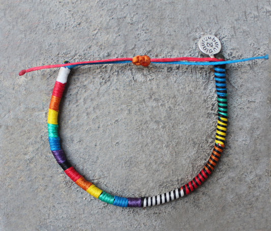 Wave Bracelet / Rainbow