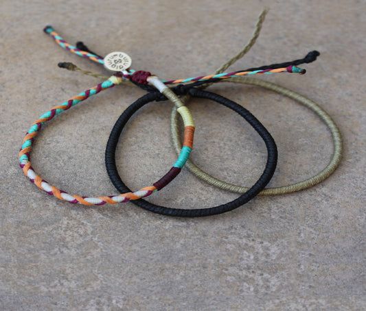 Loop 3 Thin Bracelet Set 005