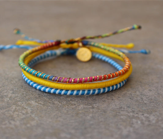 Loop 3 Thin Bracelet Set / Candyloop