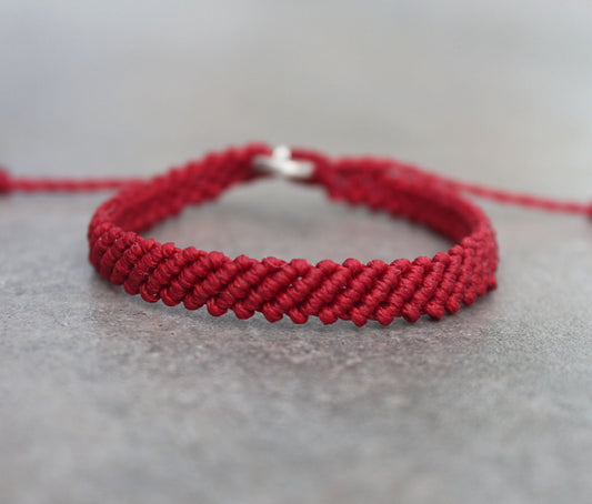 Pacifico Bracelet / Claret Red