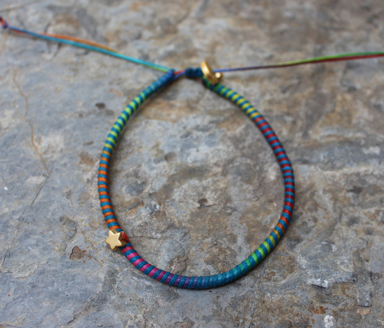 Besties Anklet/ Blue