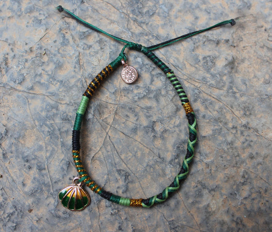 Ostra Anklet Verde