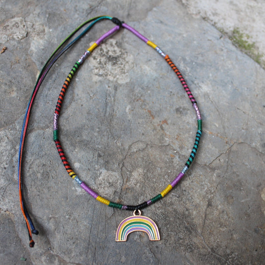 Rainbow Necklace N03